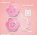 Double layer flower soap holder tray. 