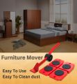 Furniture Moving Tool Heavy Object Mover Furniture Transport Lifter & Furniture Slides Moving House Cabinet Sofa Bed Desk 4 Wheeled Mover Roller 1 Wheel Bar Hand Tools Set. 