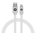 SPACE - Jelly MicroUSB Cable - Fast Charge + Data Sync - (CE-411). 