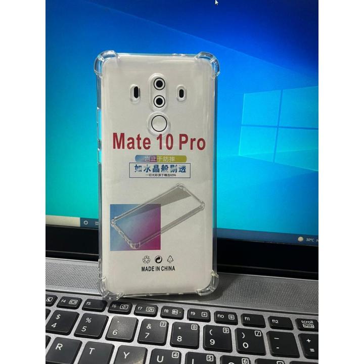 Huawei Mate 10 pro antishock Soft Silicone Transparent Protective Cover_Transparent Back cover_Tpu_Huawei Mate 10 pro back cover