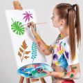 16 Pieces Leaves Stencil Reusable Sheet Painting Stencil Wall Stencil. 