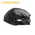 Cat Halloween Mask Black Cat Halloween Half Face Mask with Ear Holes for Costume Cosplay Bat Inspired Design for Unique Cat Mask. 