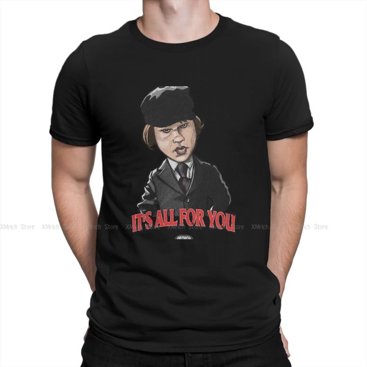 Hipster Damien T-Shirts Men Crewneck 100% Cotton T-Shirts Damien the omen TV Series Short Sleeve Tee Shirt Printed Clothing