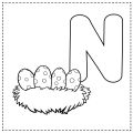 ABC Coloring Book English Alphabets Color & painting activity for kids. 