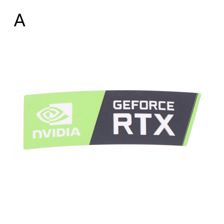Gpu Back Sticker RTX 3090TI 3080TI 3070 3060 desktop sticker laptop graphics card label ...