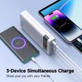 100% Original ROMOSS LT30 PF QC 22.5W 30000mAh Power Bank with 20W Type C PD Fast Charge, Portable USB C Battery Pack Charger with LED Display & 3 Outputs & 3 Inputs Compatible with iPhone, Samsung, ipad and More. 