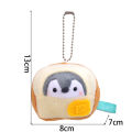 Small Penguin Plush Keychains Cute Plushie Doll Toys Kawaii Pendant Key Chain Birthday Gift. 