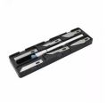 InstaOrder 7 Piece Precision Hobby Knife Set - 6 Carbon Steel Art Knife Blades - Precision Knife Set - 7 Piece Craft Knife Kit - Hobby Knives - Exacto Knife Set Compatible - Art Knife Set. 