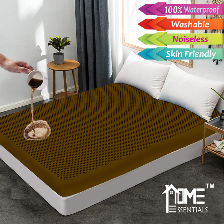 Waterproof%20Mattress%20Cover%20King%20Queen%20&%20Single%20Mattress%20Protector%20Anti%20Slip%20Double%20Bed%20Fitted%20Bed%20Sheet%20%20By%20Home%20Essentials%20-%20Image%203