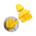 Hamster Toy Accessories Easy To Install Hamster Running Wheel Bearing Plastic/Stainless Steel Orange Hamster Bearing Shaft Nut Silent Running Wheel Axle For Guinea Pig. 