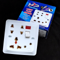 7in1 Universal Multi-functional Multi Plug Wall Power Socket China Fitting Sheet China Switch Light Plug Board. 