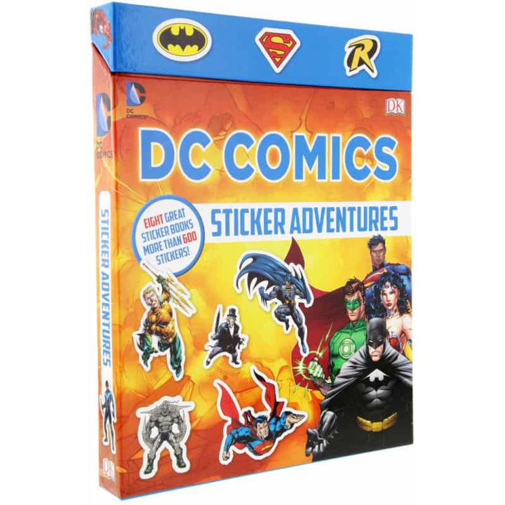 Liberty Books | Dc Comics Sticker Adventures by Dc (100% Original)