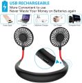 Portable Neck Fan - Rechargeable. 