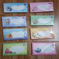 Self Adhesive Envelope / Eidi Envelope / Weeding Envelope Art # GW (200 Pcs / 8 Pkt). 