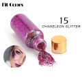 Sparkling Glitter Eyeshadow Palette Waterproof Big Sequins Shimmer Eyeshadow Gel Shiny Metallic Eyes Pigments Festival Makeup. 