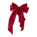 Bow Ribbon Hairpin Headwear Simple Elegant Satin Spring Clip Fixed Hair Clip Ret Cologo. 