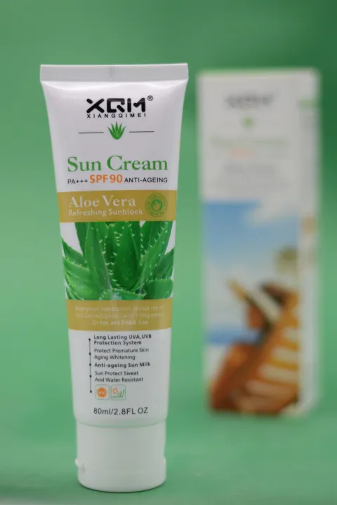 XQM%20Sun%20Cream%20SPF%2090%20With%20Aloe%20Vera%2080ml.%20-%20Image%203