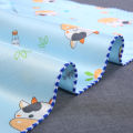 Summer thin children's ice silk cooling mat diaper pad baby baby waterproof breathable washable mattress sheet oversized. 