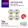 AZAD 12W DOB LED For repairing LED Bulb 220v White. 