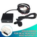 Bluetooth Wireless Audio Module Handsfree Phone Aux Adaptor for Mercedes Benz W203 W209 W211 Phone Cable Adapter. 
