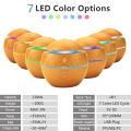 Ultrasonic Mini Aroma Humidifier ( 7 Color Changing LED Lights ). 