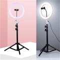 20CM / 26CM Selfie Ring Light With 7 FEET Tripod Stand - LED Ring Light - Three Different Lights. 