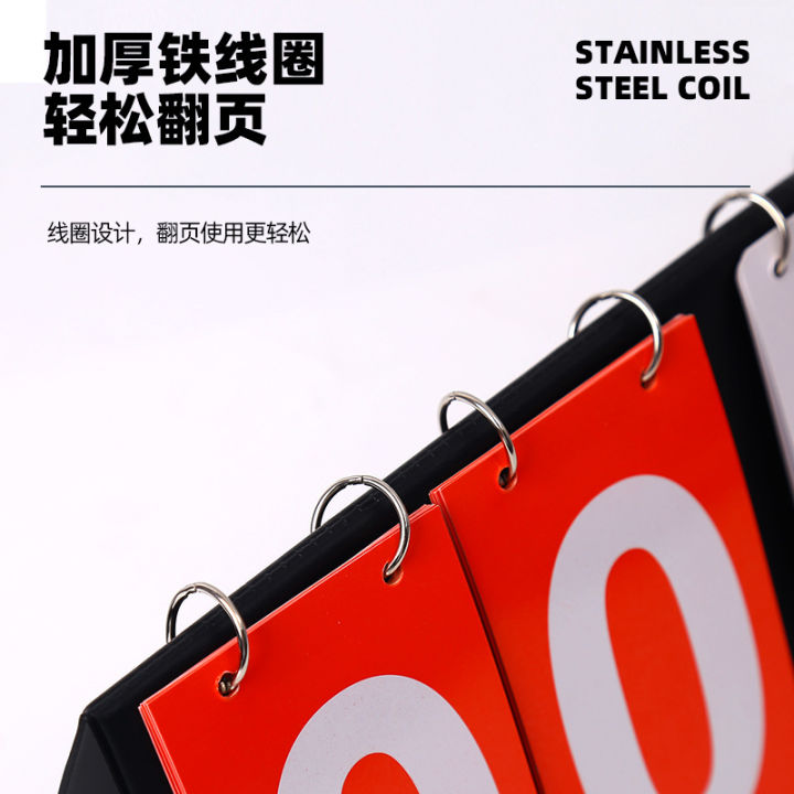 Billiards Score Card Badminton Game Scoreboard Basketball Card Counter Table Tennis Four-Digit Score Board Game