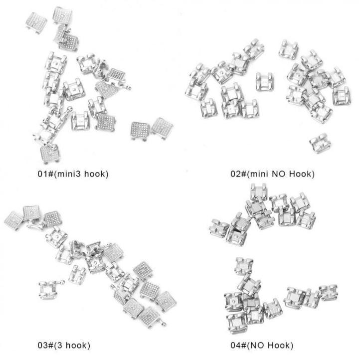 20Pcs Dental Orthodontic Edgewise Brackets Braces for Orthodontic Treatment