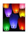 Pack of 5 Sky Lanterns, Air Balloon light, Special Effect on Birthday, Wedding, Bridals, Anniversary and Farewell Party, Candle lamp, fire balloons. 