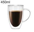Double Wall Mug 250/350/450ml High Quality a Thermal shock Borosilicate Mug for Coffee Tea. 