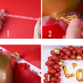 Balloon Decorating Strip Connect Chain DIY Balloon Arch Strip Tape Plastic 5M a.one traders. 
