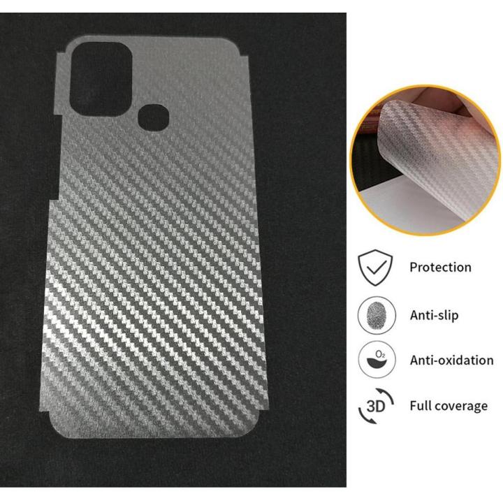 Infinix Hot 10 Play Carbon Fiber Film sticker back sheet