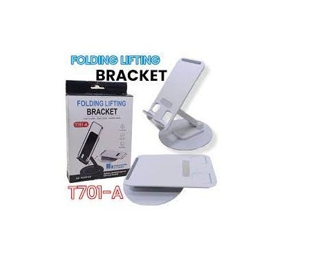 Portable Desktop Folding Lifting Bracket T701-A /Mobile Phone Stand Desktop / Holder Table Desk Mount For Phone Tablet Portable