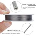 Pack of 12 - Copper Wire For Jewelry Making & Crafts, 0.3mm Copper Metallic String Wire, Silver/Gold/Bronze Wires. 