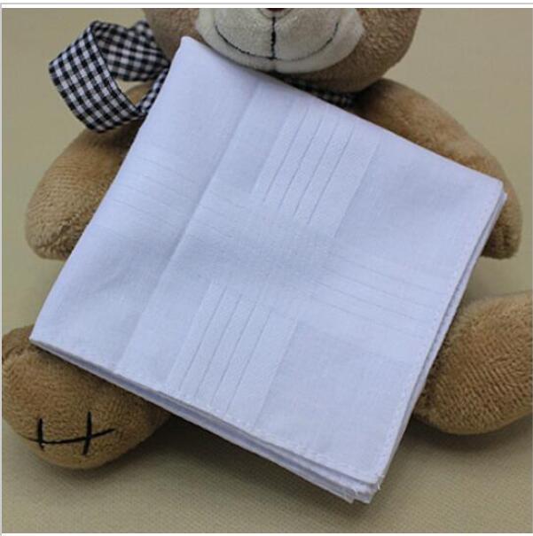 pack of 1-white handkerchief high quality soft cotton romal handkerchief for men