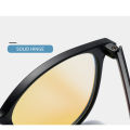 New Upgraded Red-Green Blindness Glasses Men and Women Common Use Color Weakness Eyeglasses Black Frame Oval. 