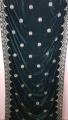 Velvet Shawl - New Design - Green. 