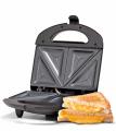 Oxford Sandwich Maker with Non-Stick Plates - Automatic 2 Slice Sandwich Maker - Perfect for Breakfast and Steak - 2 Years Warranty. 