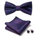 Men's Business Dress Bow Tie New Pattern European and American Fashion Bow Tie Three-piece Suit. 