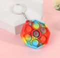 Anti Stress Push Pop Bubble Pop it Keychain. 