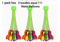 Water Balloons 111 pcs Assorted Colors Magic Bunch of Water Balloons Great Festival & Outdoor. 