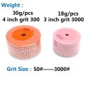 1Pc 3/4" Sanding Grinding Disc Wet Diamond Polishing Pads Tile Marble Granite Polisher Flexible Stone Ceramic Hand Tools. 