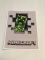 All Minecraft game aesthetic A4 size vinyl sticker posters and A4 size black border frame. 