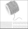 2mm Stainless Steel Chain - Extension Chain for Jewelry Making & Crafting. 