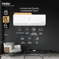 Haier (Flexis Inverter Series) 1.5 Ton DC Inverter UPS Enabled - HSU-19HFC - Self Cleaning - Optional WiFi -3D AirFlow-White Colour AC /10 Years Warranty/Air Conditioner/Haier Free Installation. 