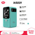 itel it 5031 Feature Phone | 2.4″ Bright Big Screen | 1,000mAh Big Battery | 2,000 Contacts Memory | Super 3D Sound Box | Smart Camera | PTA Approved & 12 Month's Official Warranty. 