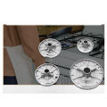 8 PCS Cooker Hat Set Oven Gas Hob Burner Crown Flame Cap Replacement Parts Kit Fits Most Gas Stove Burners Head. 
