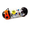 Disney Original TRITAN Material Kids Drinking Water Bottle Fast-Flowing Nozzle Design (580ml) - Tritan BPA Free, Wide Mouth, Push Button Flip Lid, Secure Lock, Easy Open, Lightweight, Time Marker Water Bottle For Girls & Boys. 