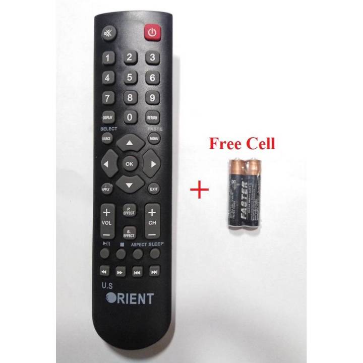 Orient Remote Led&Lcd Tcl Shape + Free Cell