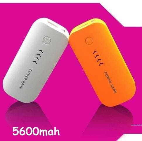 latest slim pocket size 5600 mah power bank plus free usb cable